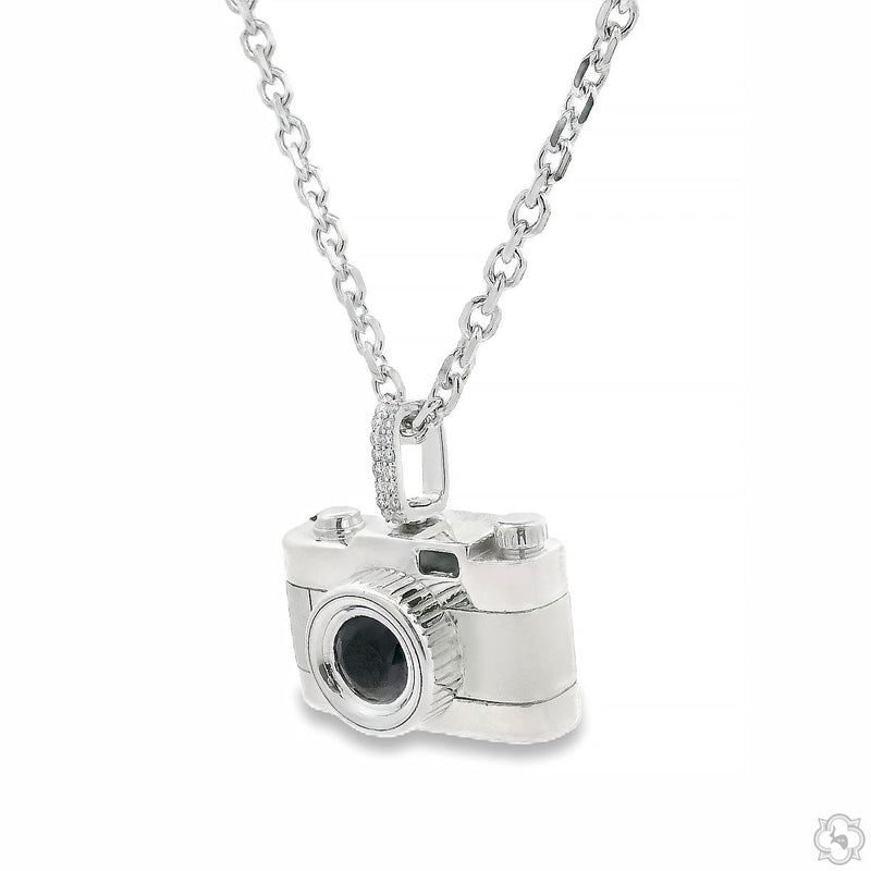 .925 Silver Camera Pendant Set, photo 5 of 11