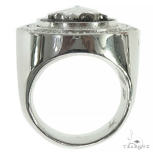 .925 Silver Light Medusa Diamond Ring, photo 5 of 6