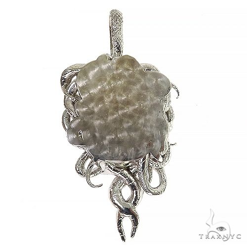 .925 Silver Medusa Pendant, photo 4 of 6