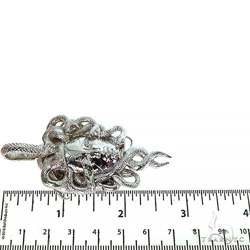 .925 Silver Medusa Pendant, photo 6 of 6
