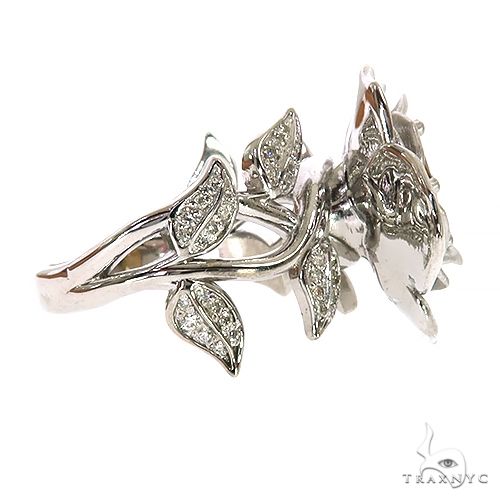 .925 Silver Sunlit Rose Ring 69996 - Image 3