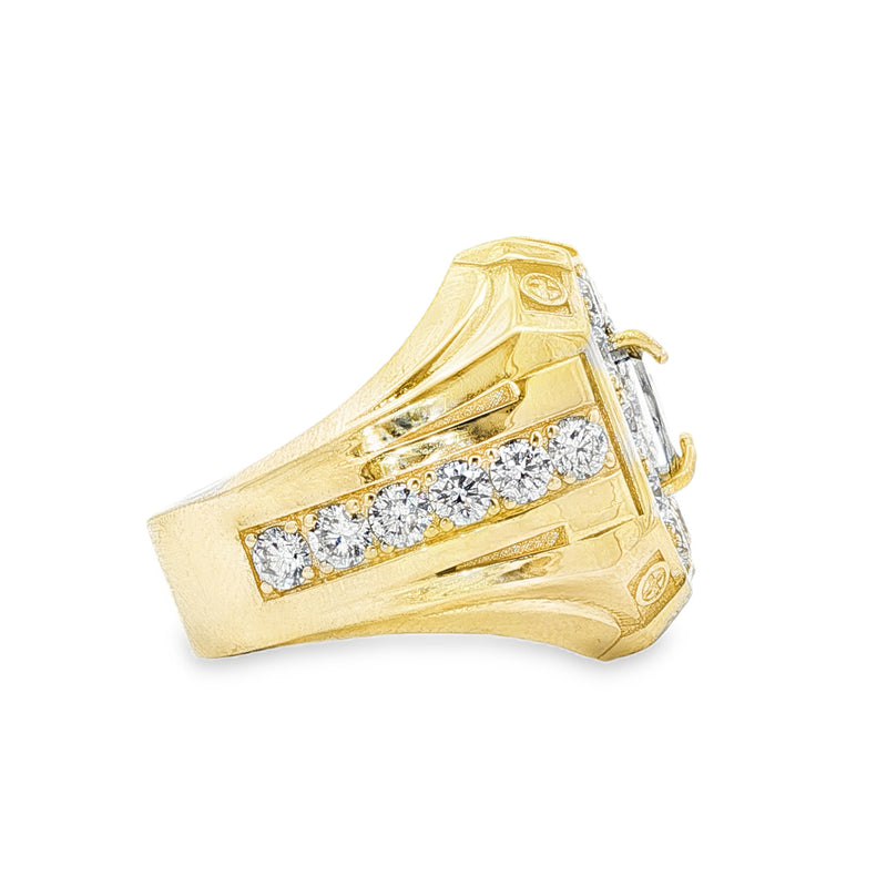 14K Gold Indestructible Picture Ring, photo 3 of 5