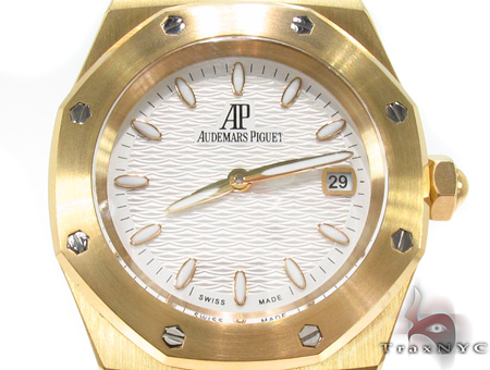 Audemars Piguet Royal Oak Offshore 18K Yellow Gold Ladies Watch