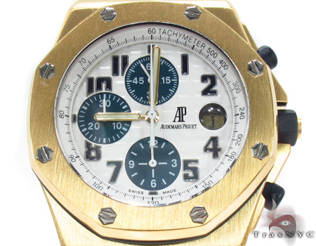 Audemars Piguet Royal Oak Offshore 18K Yellow Gold Watch 29024