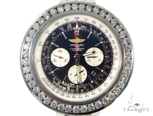 Breitling navitimer best sale diamond bezel