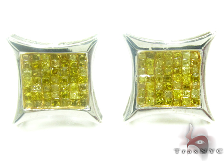 flat square earrings