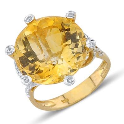 Gold Gemstone Rings