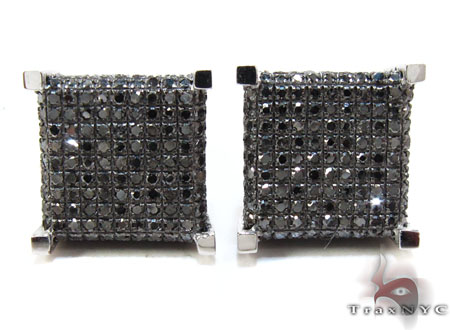 Black And White Diamond Earrings For Men