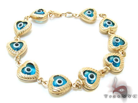 Gold Evil Eye