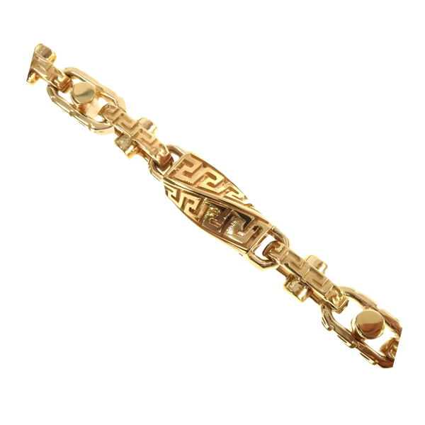M- Greek Key Link Chains
