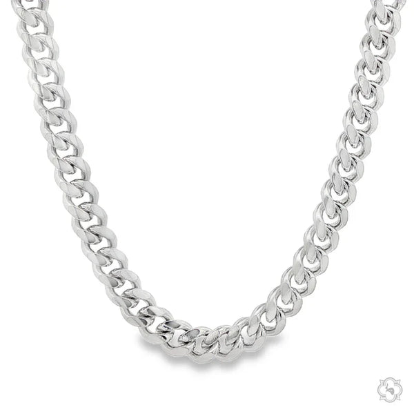 Silver Miami Cuban Chains