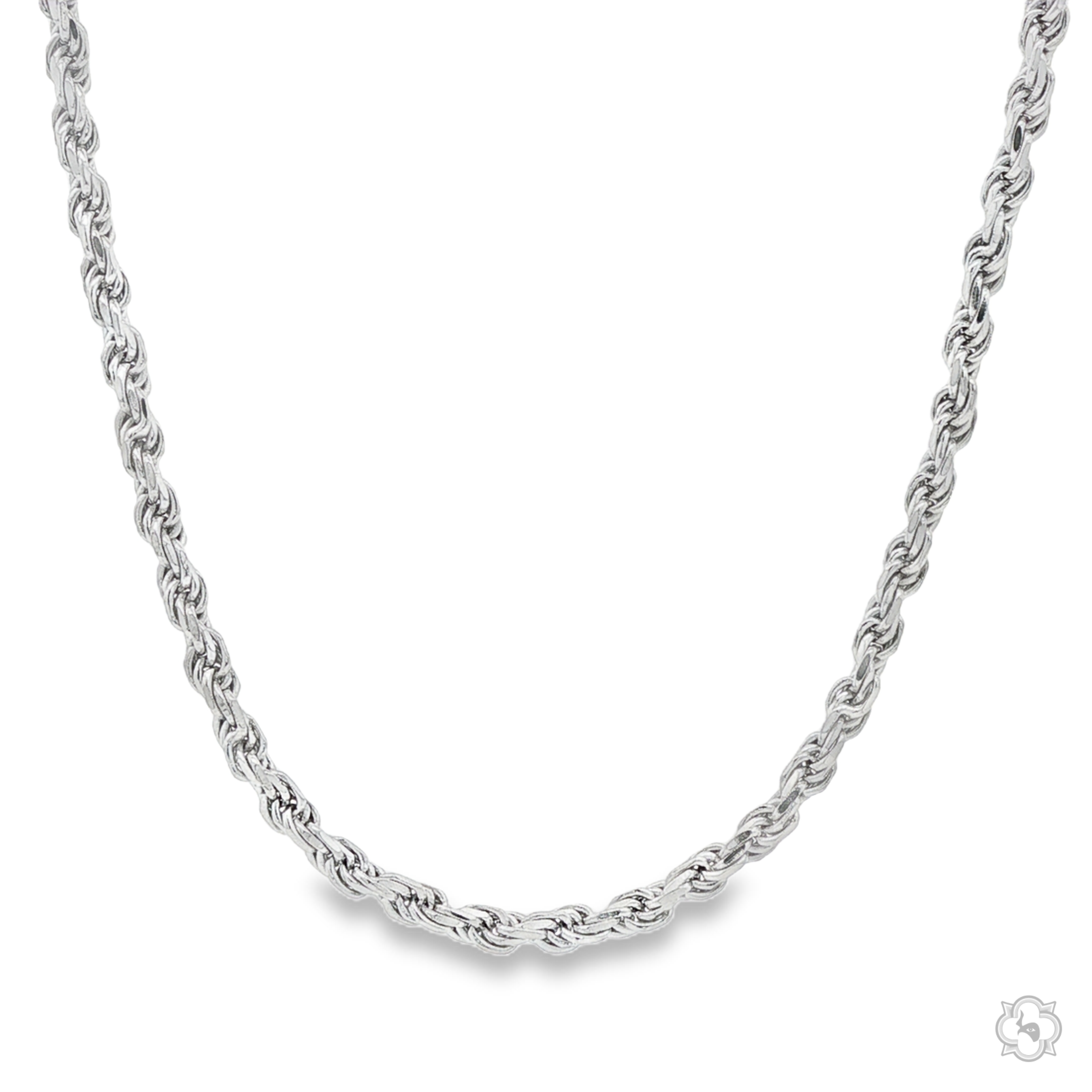 Silver Rope Chains NYC | TraxNYC Diamond District