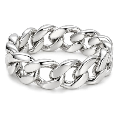 .925 Silver 8.40 mm Miami Cuban Link Ring