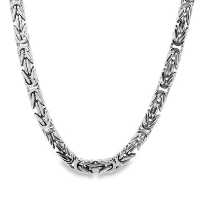 .925 Silver Byzantine Link Chain 5.5mm 71305