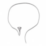 .925 Silver Cobra Necklace 71766