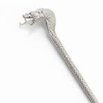 .925 Silver Cobra Necklace 71766