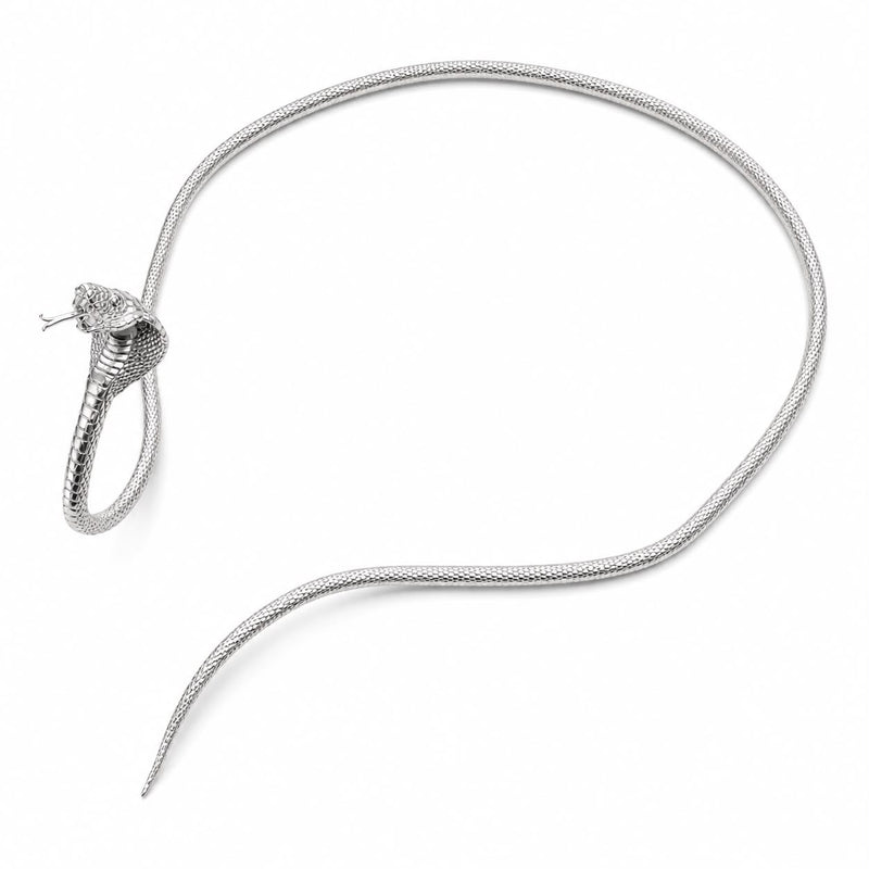 .925 Silver Cobra Necklace 71766