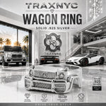 .925 Silver G Wagon Ring 71723