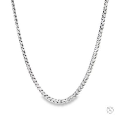 .925 Silver Miami Cuban Chain 3.4mm 71272