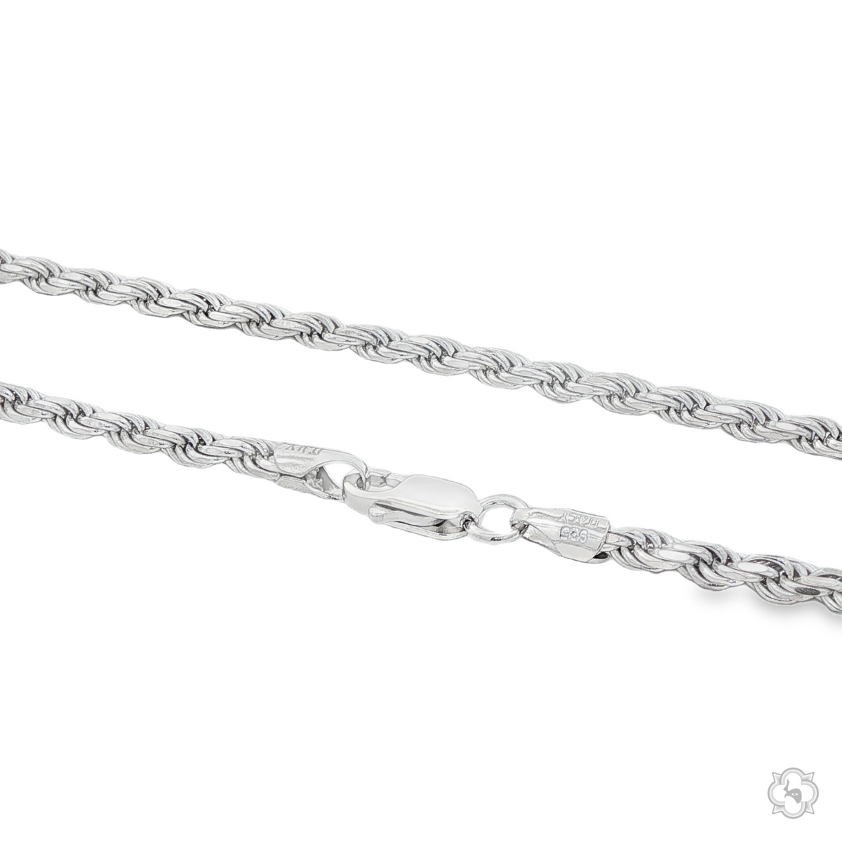 925 Silver Rope Chain 2.8mm | TraxNYC