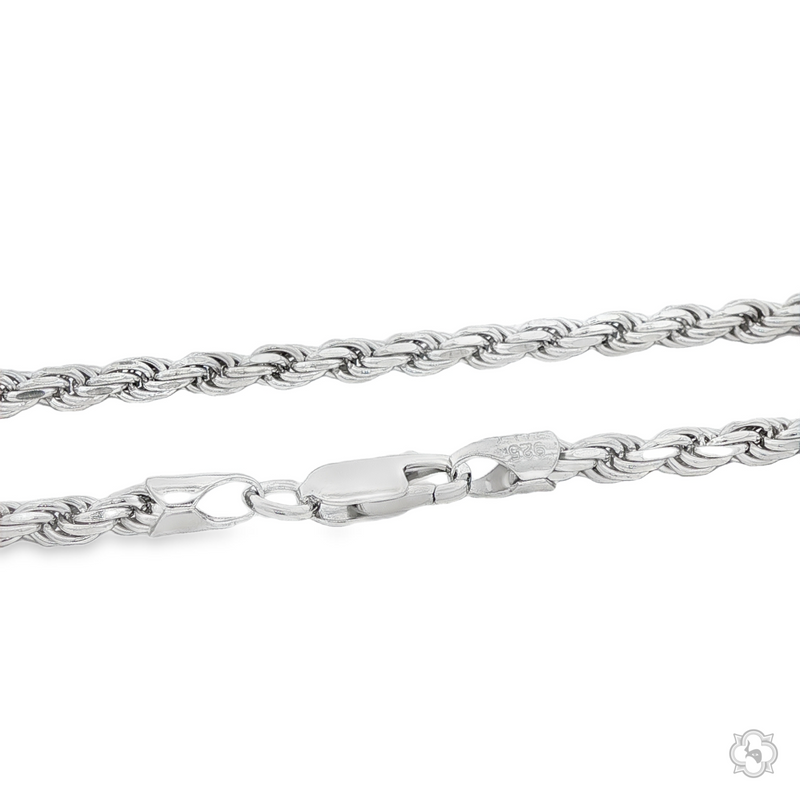 925 Silver Miami Cuban Chain 3.2 mm 71245 | TraxNYC