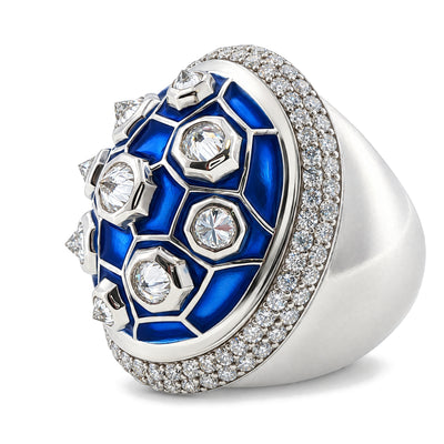 .925 Silver Shell Ring