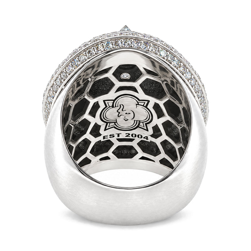 .925 Silver Shell Ring, view 6