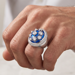 .925 Silver Shell Ring 71875