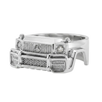 .925 Silver Wagon Ring 71723