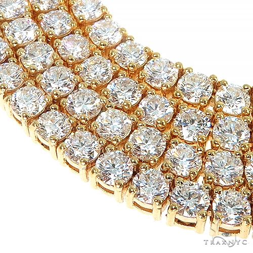 14K Gold tennis chain, 2.7 mm, photo 3 of 5