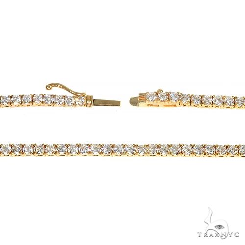 14K Gold tennis chain, 2.7 mm, photo 5 of 5