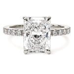 Radiant Cut Diamond Engagement Ring 68554