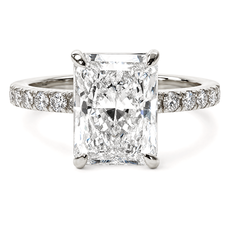 Radiant Cut Diamond Engagement Ring 68554