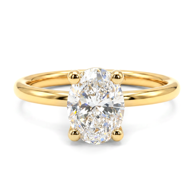 Signature Oval Diamond Engagement Ring 68837