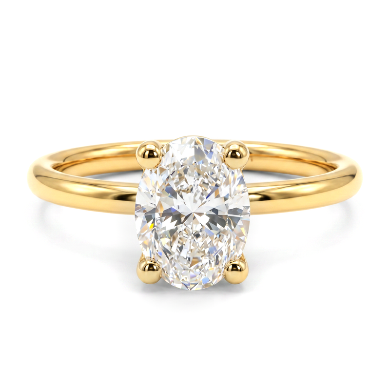 Signature Oval Diamond Engagement Ring 68837