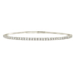 Flexible Diamond Bangle Bracelet 69836