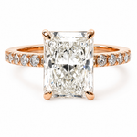 Radiant Cut Diamond Engagement Ring 68554