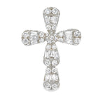 Baguette Diamond Cross 68627