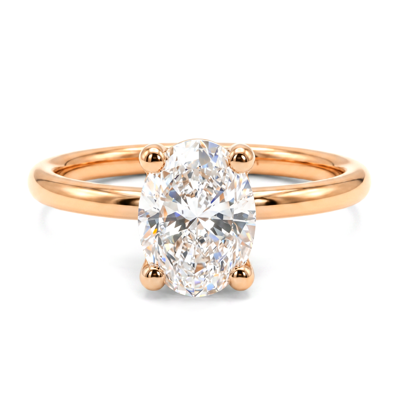 Signature Oval Diamond Engagement Ring 68837