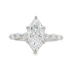 Marquise Diamond Engagement Ring 70845