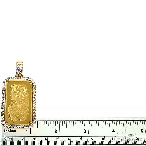 1 Ounce 24Karat Suisse 1oz Pamp Bar Pendant 57669 - Image 6