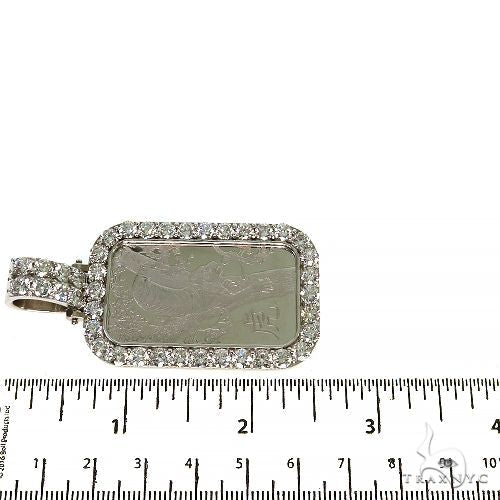 1 Oz Lab Diamond Platinum Tiger Bar 68083 - Image 6