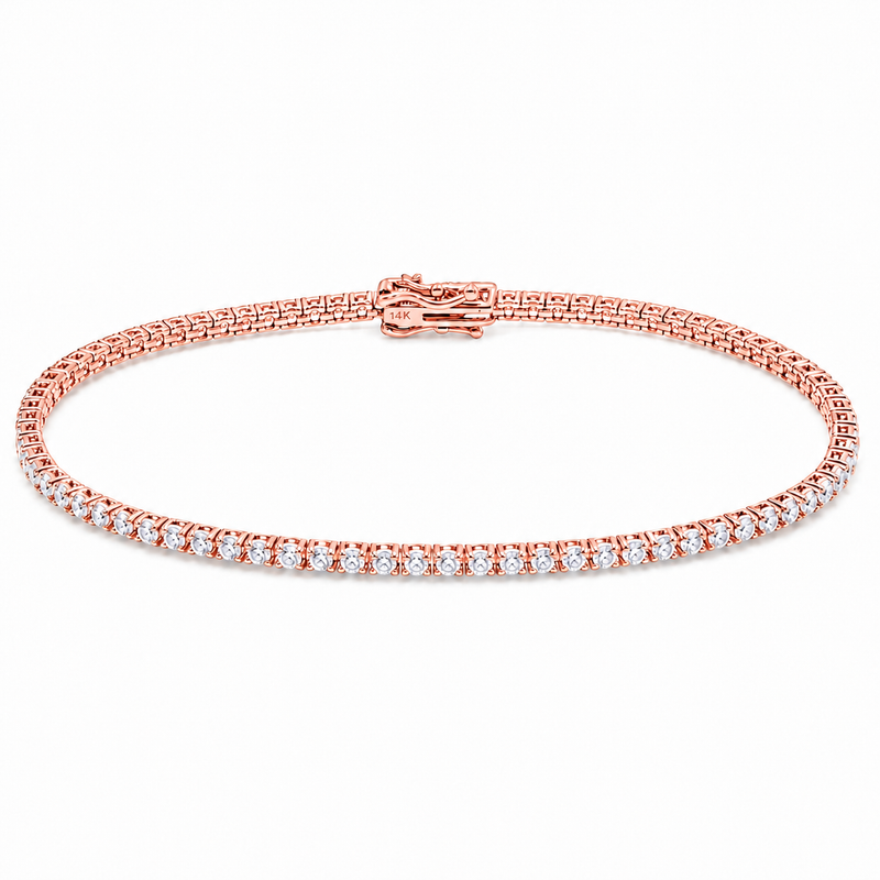 1.5 Pt Lab Diamond Tennis Bracelet 71658