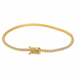 1.5 Pt Lab Diamond Tennis Bracelet 71658