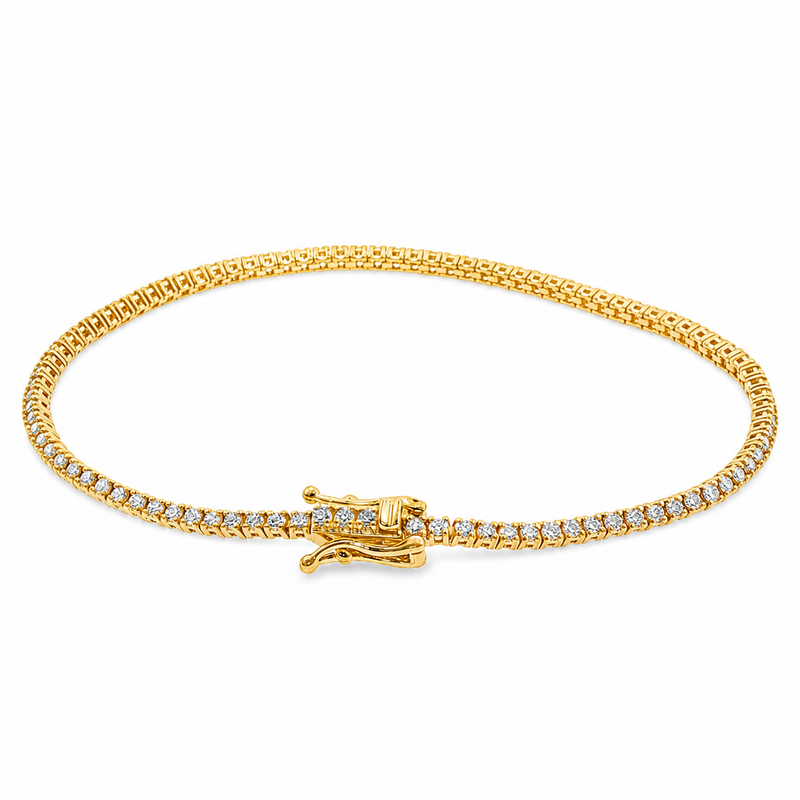 1.5 Pt Lab Diamond Tennis Bracelet 71658