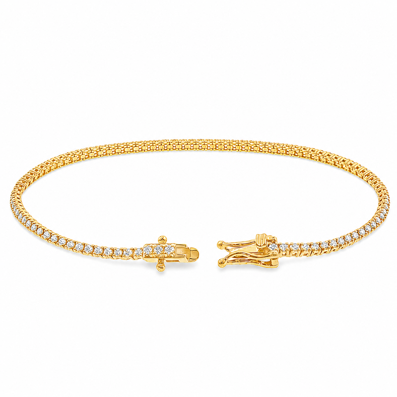1.5 Pt Lab Diamond Tennis Bracelet 71658