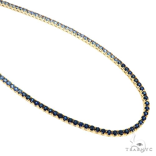 14K Gold tennis chain, 3.5 mm, photo 2 of 6