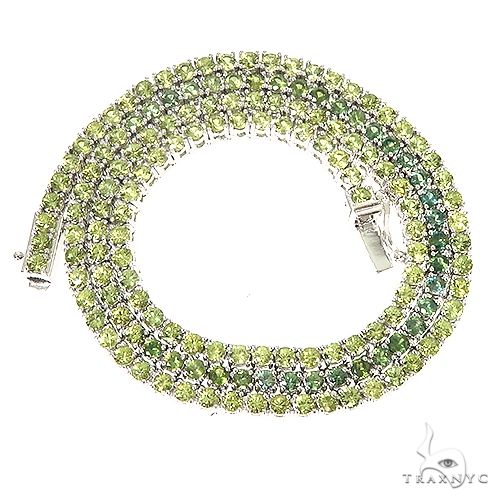 10 Pointe Grass Sapphire Tennis Chain 67192 - Image 1