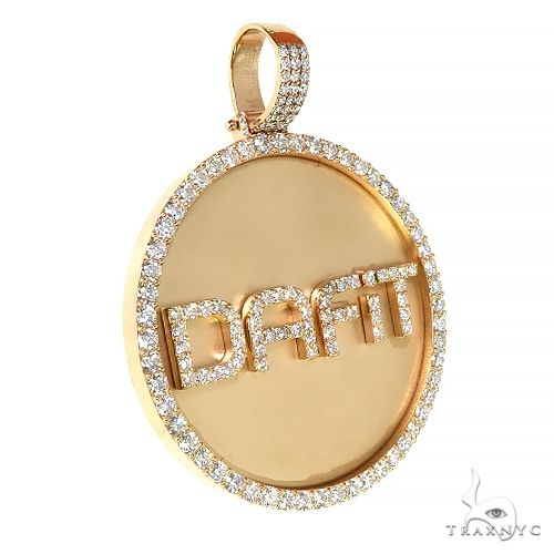 10 Pointer Bezel Round Logo Pendant 66966 - Image 2