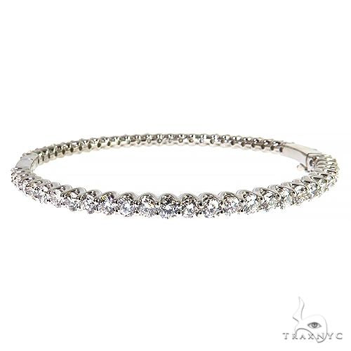 10 Pointer Diamond Bangle Bracelet 67987 - Image 1